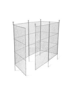 Tall Chicken Wire Critter Fence With Gate -Outdoor Zone 8613260 6051