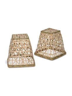 Bamboo Cloche, Set Of 2 -Outdoor Zone 8613351 4693